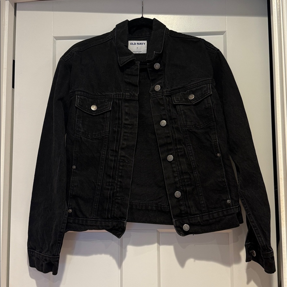 Old Navy Charcoal Denim Jacket